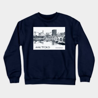 Hartford Connecticut Crewneck Sweatshirt